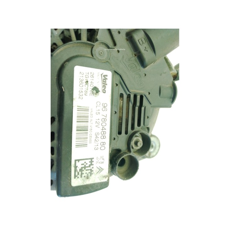 9678048880 ALTERNADOR CITROEN C4 II (B7)|Desguaces La Cabaña