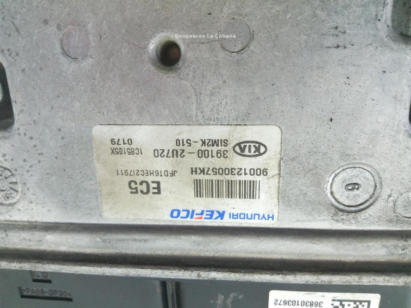 391002U720 CENTRALITA MOTOR KIA OPTIMA |Desguaces La Cabaña