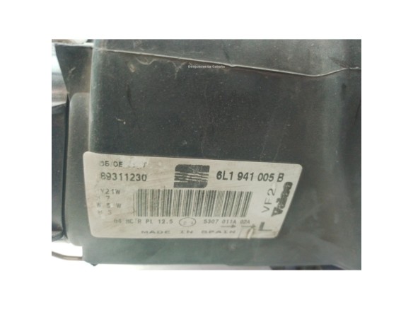 6L1941751B, 6L1941005B FARO IZQUIERDO SEAT IBIZA III (6L1)|Desguaces La Cabaña