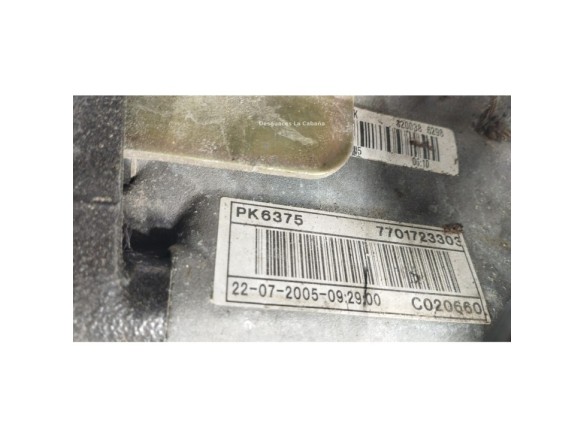 PK6375 CAJA CAMBIOS OPEL VIVARO A Furgón (X83)|Desguaces La Cabaña