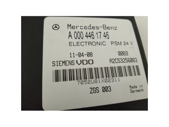 A0004461746 MODULO ELECTRONICO  MERCEDES BENZ AXOR|Desguaces La Cabaña