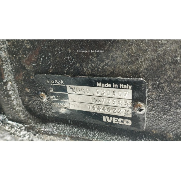 8872643 CAJA CAMBIOS IVECO DAILY IV Caja/Chasis|Desguaces La Cabaña