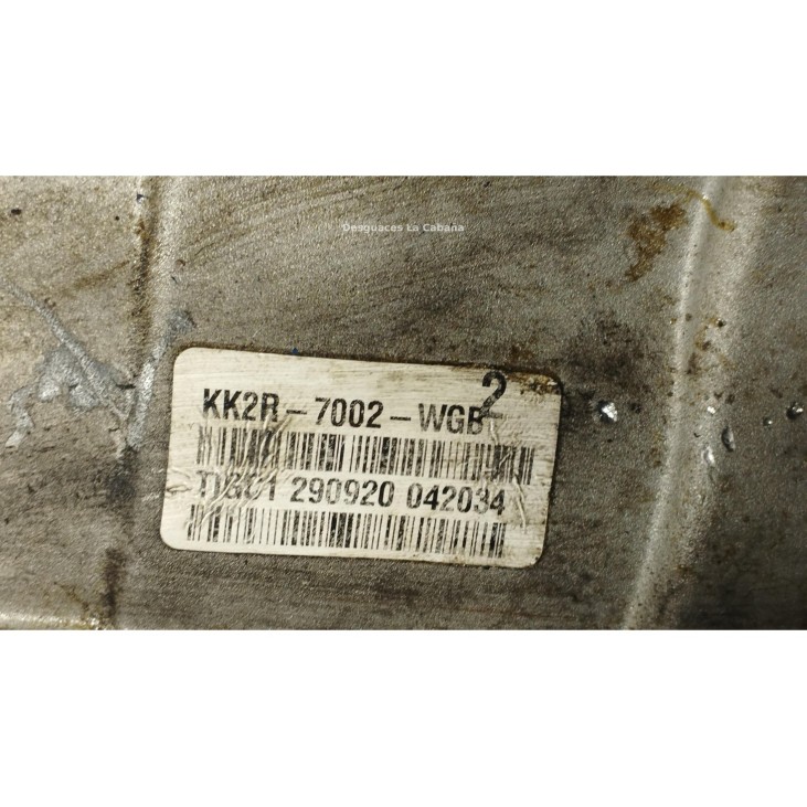KK2R7002WGB CAJA CAMBIOS FORD TRANSIT CUSTOM Furgón|Desguaces La Cabaña