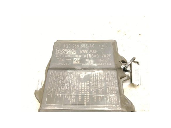 3Q0959655ASZ00 CENTRALITA AIRBAG SEAT LEON (5F1)|Desguaces La Cabaña
