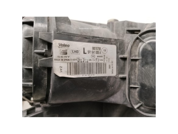 5F1941005B FARO IZQUIERDO SEAT LEON (5F1)|Desguaces La Cabaña