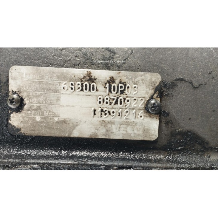 8870922 CAJA CAMBIOS IVECO DAILY III Caja/Chasis|Desguaces La Cabaña