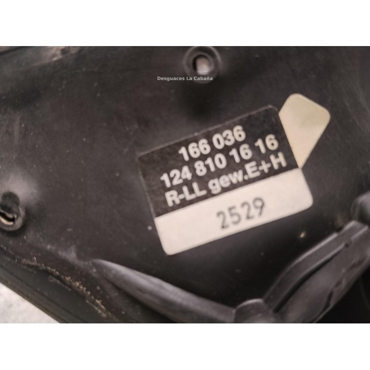  1248101616 ESPEJO DER MERCEDES BENZ SEDÁN (W124)|Desguaces La Cabaña