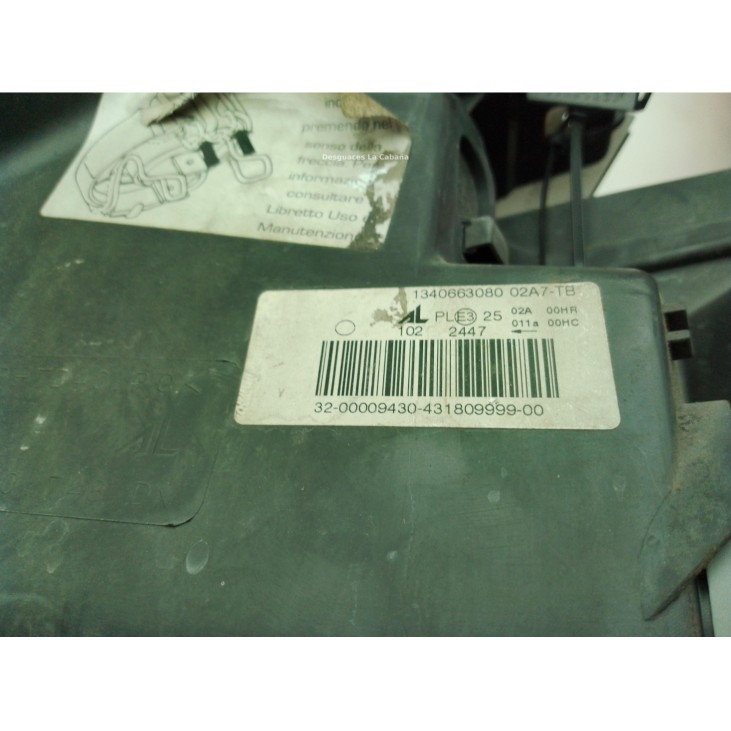 0001369497080 FARO DERECHO FIAT DUCATO Furgón (250_, 290_)|Desguaces La Cabaña