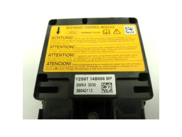 2S6T14B056BP, CENTRALITA AIRBAG FORD FIESTA V (JH_, JD_)|Desguaces La Cabaña