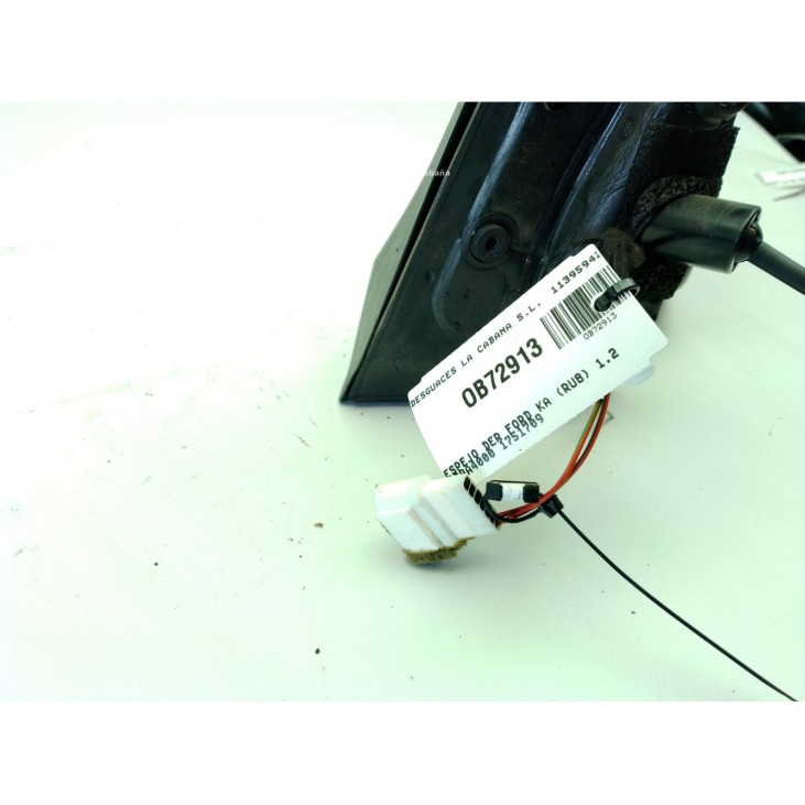 1751709 ESPEJO DER FORD KA (RU8)|Desguaces La Cabaña