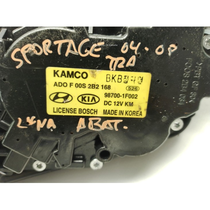MOTOR LIMPIAPARABRISAS TRA KIA SPORTAGE (SL)|Desguaces La Cabaña