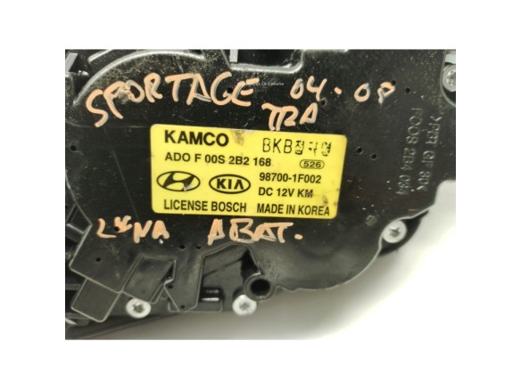 MOTOR LIMPIAPARABRISAS TRA KIA SPORTAGE (SL)|Desguaces La Cabaña