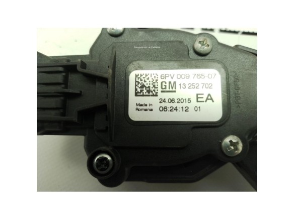 13252702 POTENCIOMETRO ACELERADOR OPEL ASTRA J (P10)|Desguaces La Cabaña