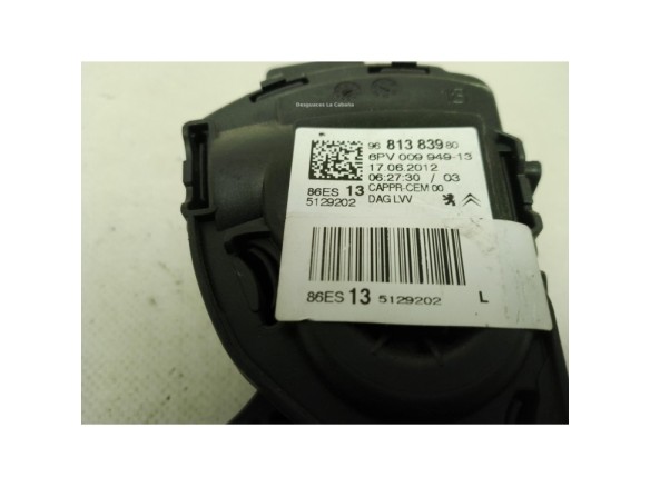 9681383980 POTENCIOMETRO ACELERADOR CITROEN C3 II|Desguaces La Cabaña