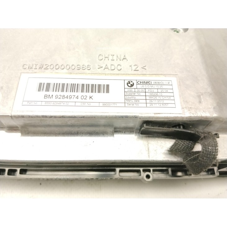 65509284974 PANTALLA MULTIMEDIA BMW 5 (F10)|Desguaces La Cabaña