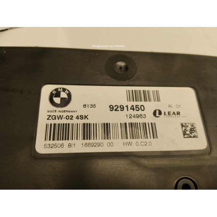  9291450 MODULO ELECTRONICO BMW 5 (F10)|Desguaces La Cabaña