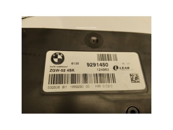  9291450 MODULO ELECTRONICO BMW 5 (F10)|Desguaces La Cabaña