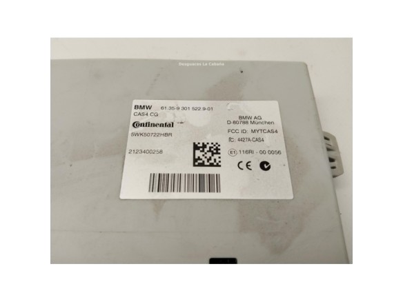 61357267428 MODULO ELECTRONICO BMW 5 (F10)|Desguaces La Cabaña