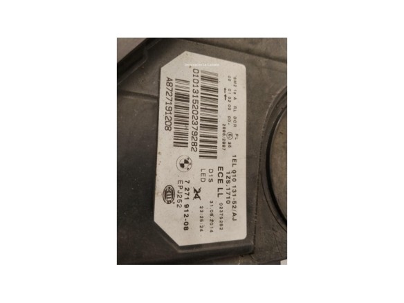 63117271912 FARO DERECHO BMW 5 (F10)|Desguaces La Cabaña