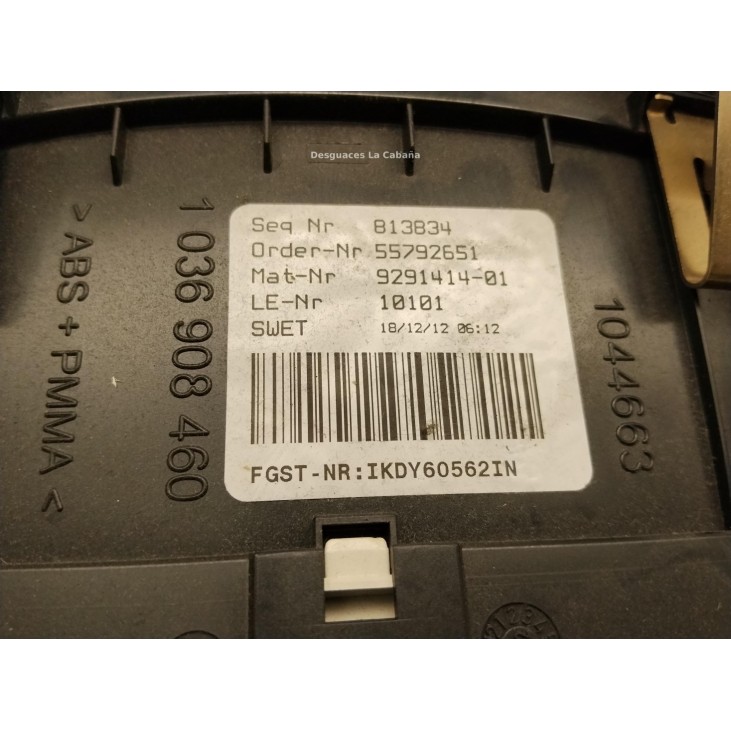 62109358981 CUADRO INSTRUMENTOS BMW 5 (F10)|Desguaces La Cabaña