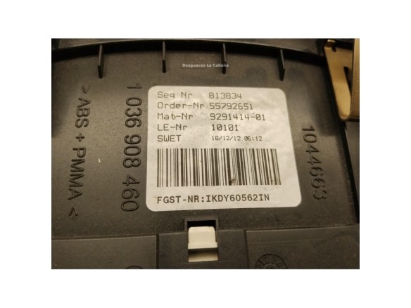 62109358981 CUADRO INSTRUMENTOS BMW 5 (F10)|Desguaces La Cabaña