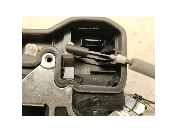 51227229459 CERRADURA PUERTA LAT TRA IZQ BMW 5 (F10)|Desguaces La Cabaña