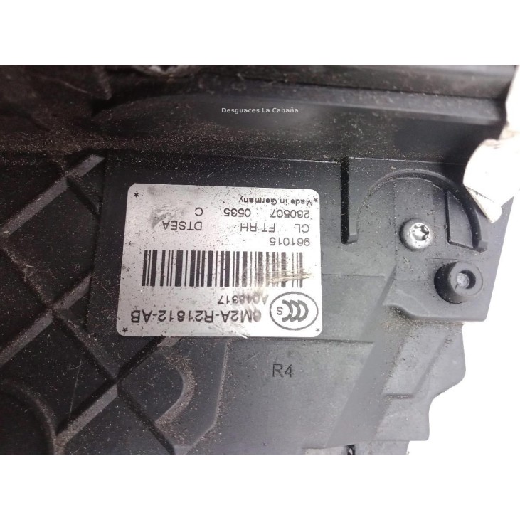 6M2AR21612AB CERRADURA PUERTA LAT DEL DER FORD MONDEO IV (BA7) |Desguaces La Cabaña