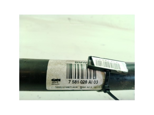 33207581022, 7581028 PALIER TRA DER BMW 5 (F10)|Desguaces La Cabaña