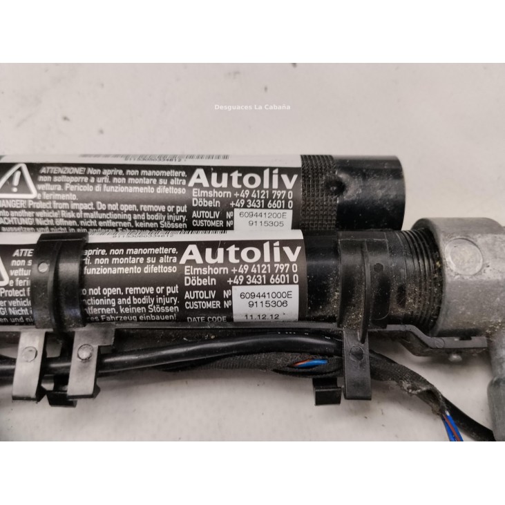  618634800B KIT AIRBAGS + SALPICADERO + CINTURONES O ANCLAJE + CENTRALIT BMW 5 (F10)|Desguaces La Cabaña