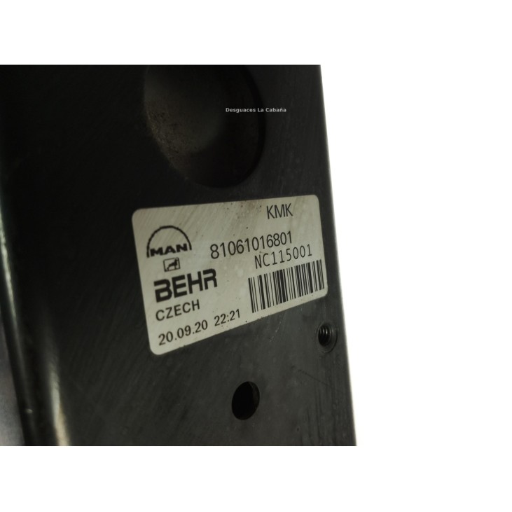 81061016801 RADIADOR AGUA  MAN TGX|Desguaces La Cabaña