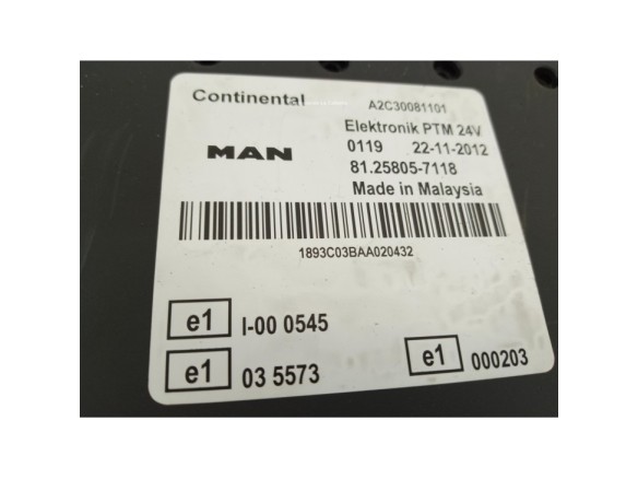 81258057118 A2C30081101 MODULO ELECTRONICO  MAN TGX|Desguaces La Cabaña