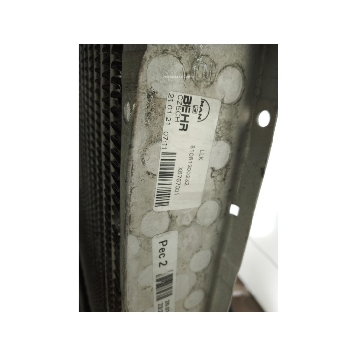 81061300232 INTERCOOLER  MAN TGX|Desguaces La Cabaña