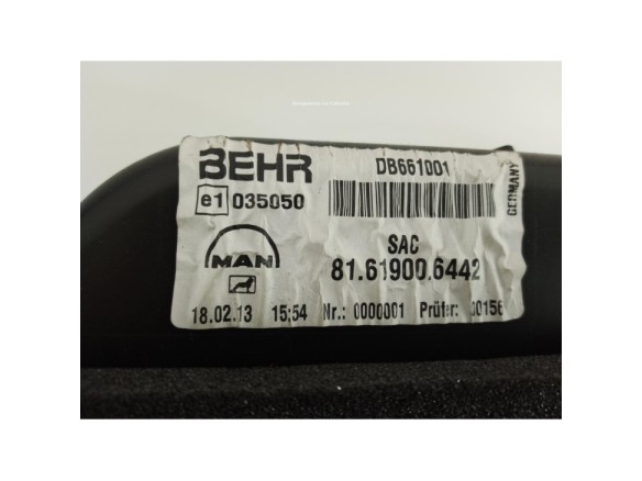 81619006442 DB661001 CONJUNTO CALEFACCION  MAN TGX|Desguaces La Cabaña