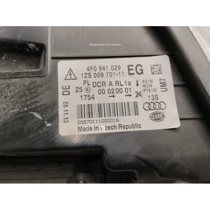 4F0941029FG FARO IZQUIERDO AUDI A6 (4F2, C6)|Desguaces La Cabaña