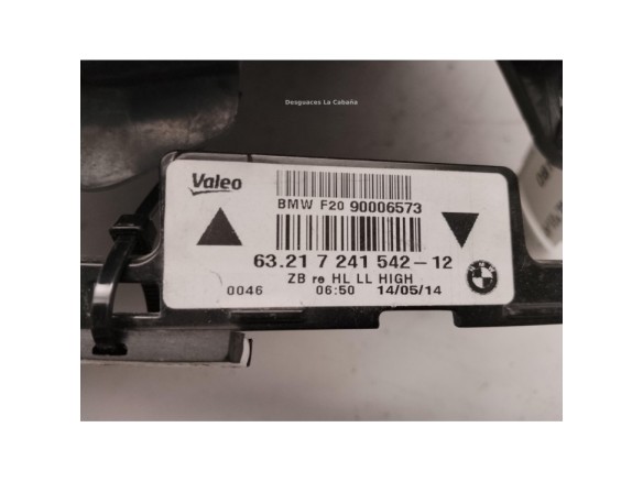 63217241542 PILOTO TRA DER BMW 1 (F20)|Desguaces La Cabaña