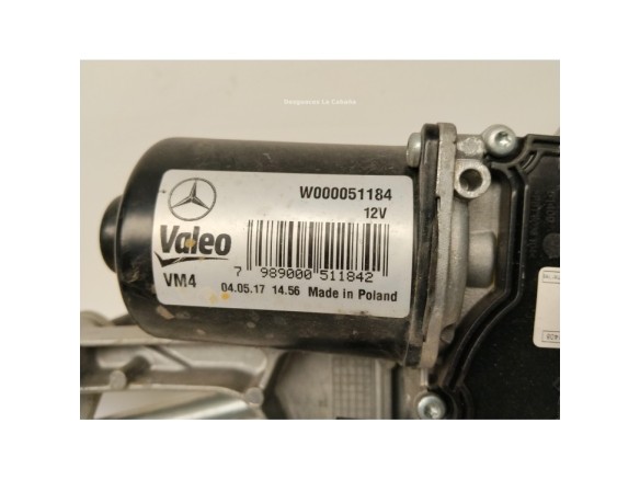A4478200140 MOTOR LIMPIAPARABRISAS DEL MERCEDES BENZ VITO Furgón (W447)|Desguaces La Cabaña