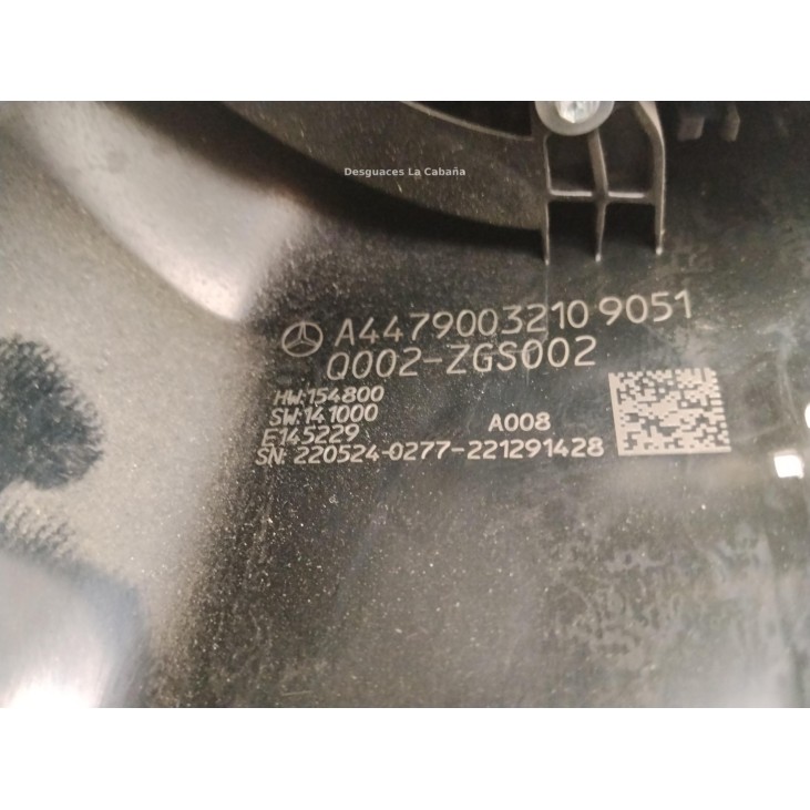  A44790032109051 MANDO COMPLETO MERCEDES BENZ VITO Furgón (W447)|Desguaces La Cabaña