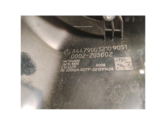  A44790032109051 MANDO COMPLETO MERCEDES BENZ VITO Furgón (W447)|Desguaces La Cabaña