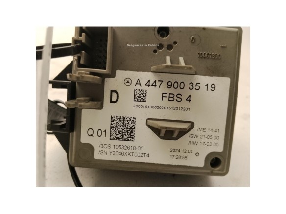 A0999004101 CLAUSOR MERCEDES BENZ VITO Furgón (W447)|Desguaces La Cabaña