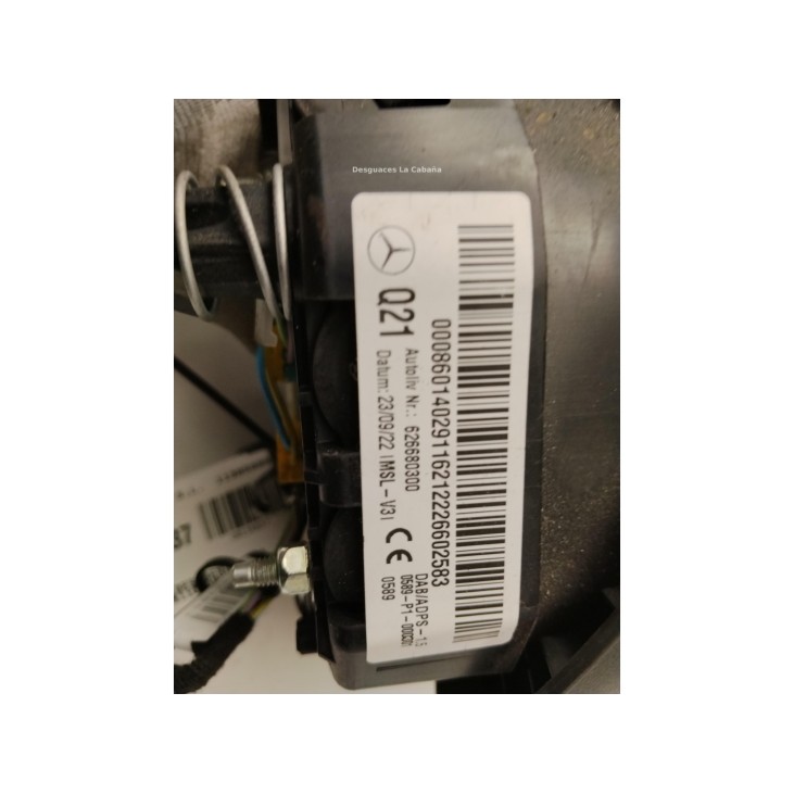 A00086014029116 AIRBAG IZQ MERCEDES BENZ VITO Furgón (W447)|Desguaces La Cabaña