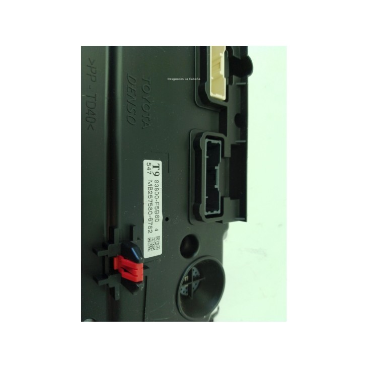 83800F5B60 CUADRO INSTRUMENTOS TOYOTA YARIS CROSS (MXP_)|Desguaces La Cabaña