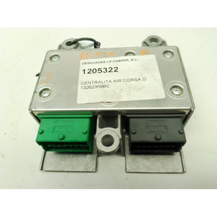 13262359BC, CENTRALITA AIRBAG OPEL CORSA D (S07)|Desguaces La Cabaña