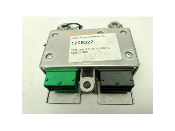 13262359BC, CENTRALITA AIRBAG OPEL CORSA D (S07)|Desguaces La Cabaña