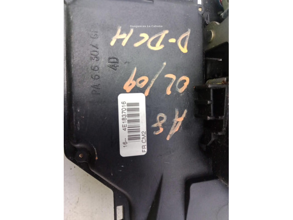 4E1837016 CERRADURA PUERTA LAT DEL DER AUDI A8 (4E2, 4E8) |Desguaces La Cabaña