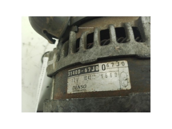 3140067J0 ALTERNADOR SUZUKI GRAND VITARA II (JT, TE, TD)|Desguaces La Cabaña