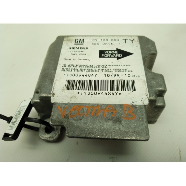 09180800TY, CENTRALITA AIRBAG OPEL VECTRA B (J96)|Desguaces La Cabaña
