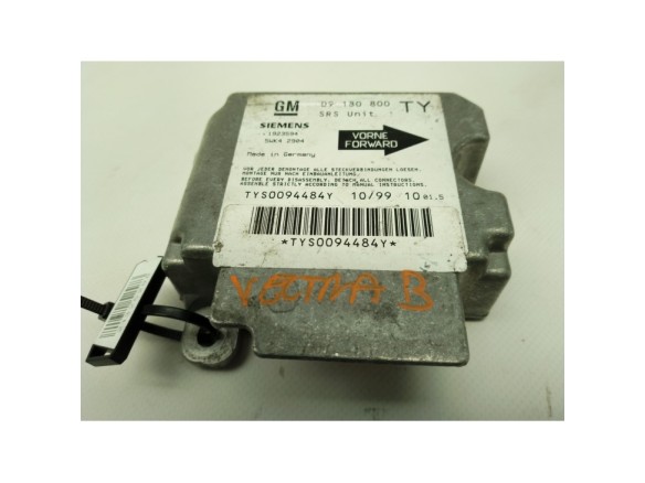 09180800TY, CENTRALITA AIRBAG OPEL VECTRA B (J96)|Desguaces La Cabaña