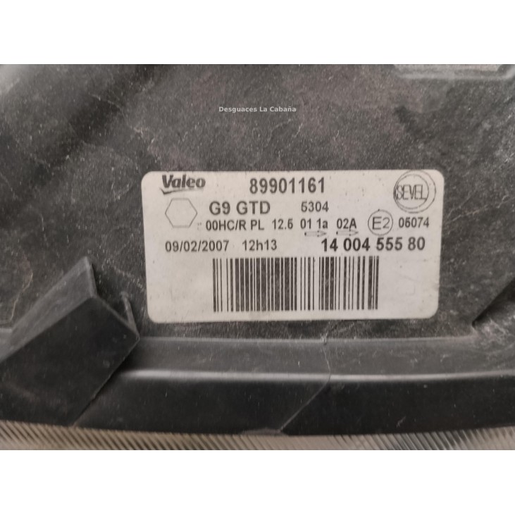 0001400455580 FARO IZQUIERDO FIAT SCUDO (270_, 272_)|Desguaces La Cabaña