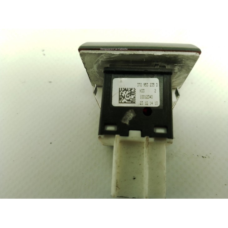3T0953235D, INTERRUPTOR WARNING SKODA SUPERB II (3T4)|Desguaces La Cabaña