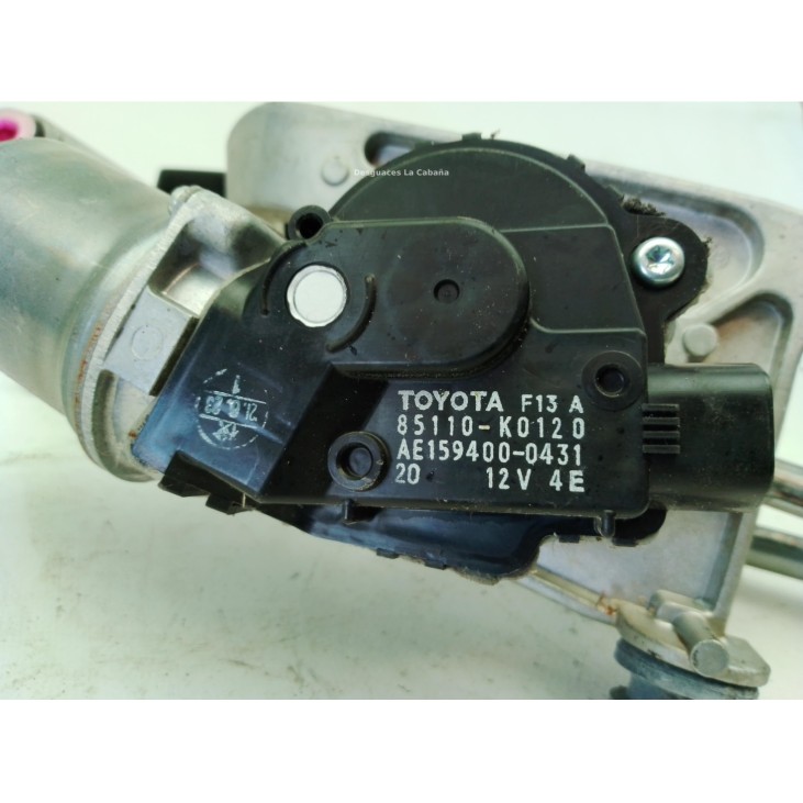 85110K0120 MOTOR LIMPIAPARABRISAS DEL TOYOTA YARIS CROSS (MXP_)|Desguaces La Cabaña